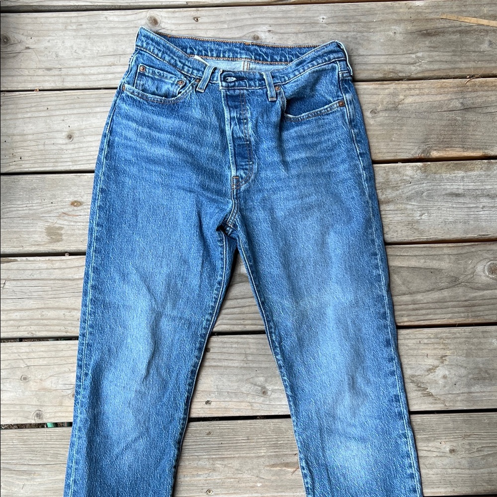 Levi's 501 Straight Leg Denim